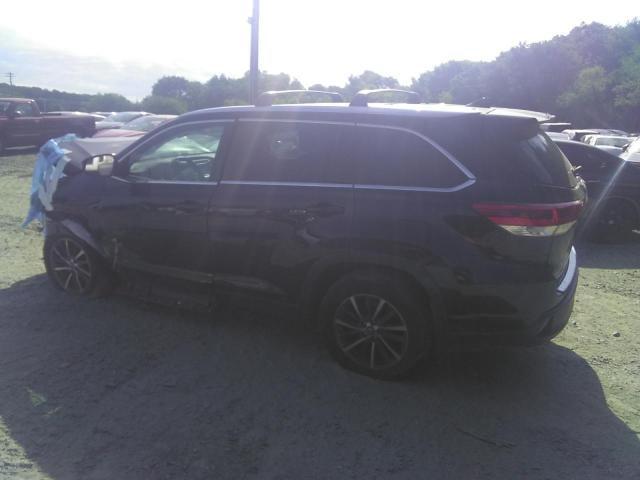 Vin: 5tdjzrfh6ks587607, lot: 73529944, toyota highlander se 20192