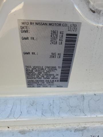 2024 NISSAN ALTIMA S - 1N4BL4BV0RN365848