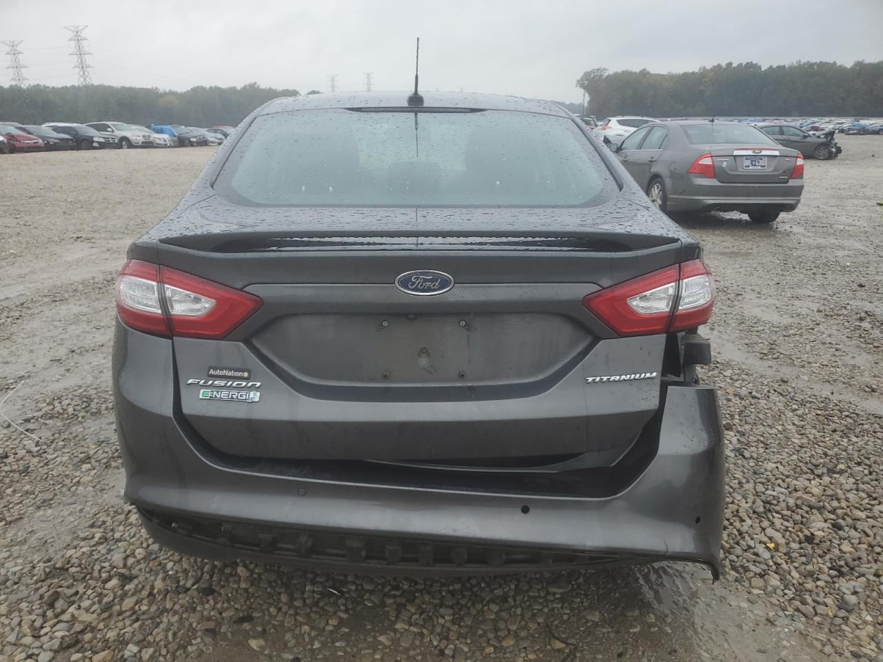 Lot #2974706184 2015 FORD FUSION TIT