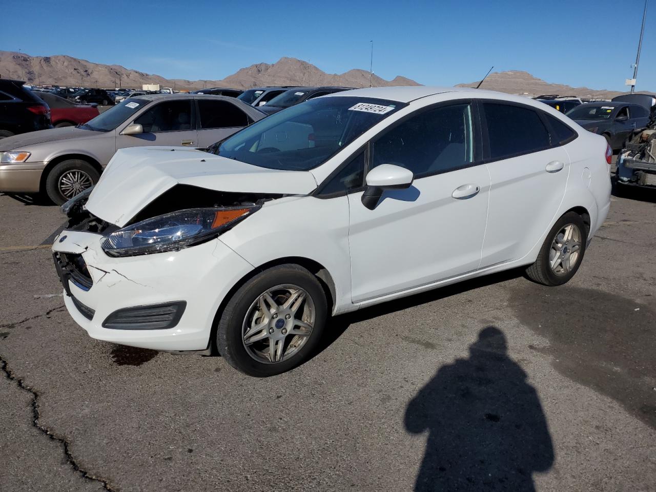 Lot #2994592864 2018 FORD FIESTA SE