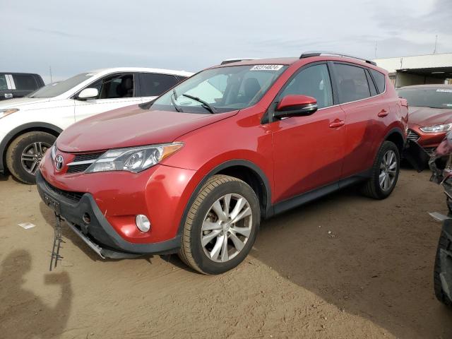 TOYOTA RAV4 LIMIT 2015 red  gas 2T3DFREV6FW325295 photo #1