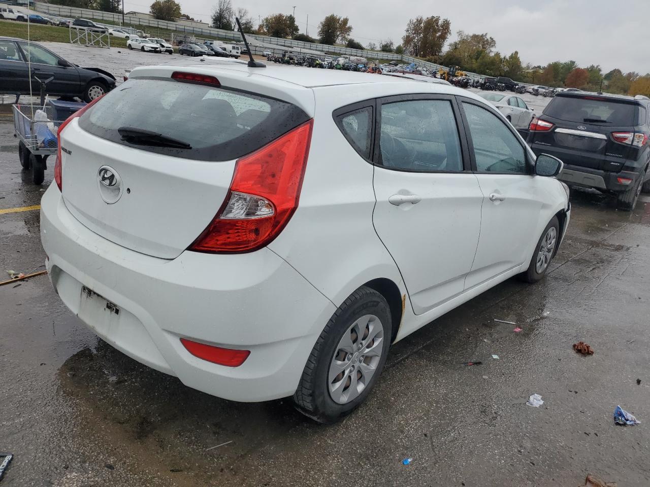 Lot #2998631634 2015 HYUNDAI ACCENT GS