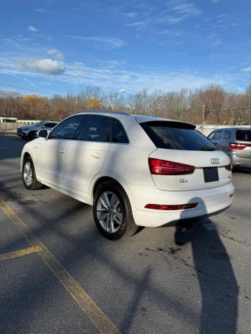 AUDI Q3 PREMIUM 2018 white  gas WA1JCCFS0JR028961 photo #3