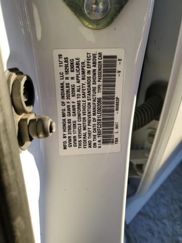 2020 HONDA CIVIC SPOR - 19XFC2E81LE002086