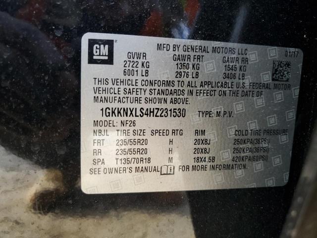 2017 GMC ACADIA DEN - 1GKKNXLS4HZ231530