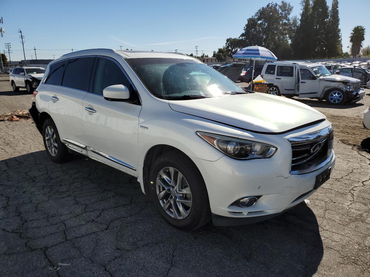 Lot #3025738347 2014 INFINITI QX60 HYBRI