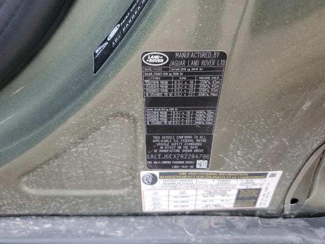 2024 LAND ROVER DEFENDER 9 SALEJ6EX7R2284796