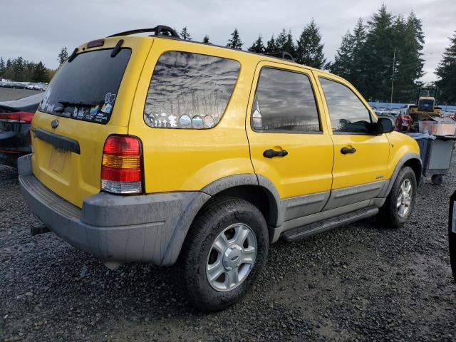 FORD ESCAPE XLT 2002 yellow  gas 1FMCU04102KB00008 photo #4