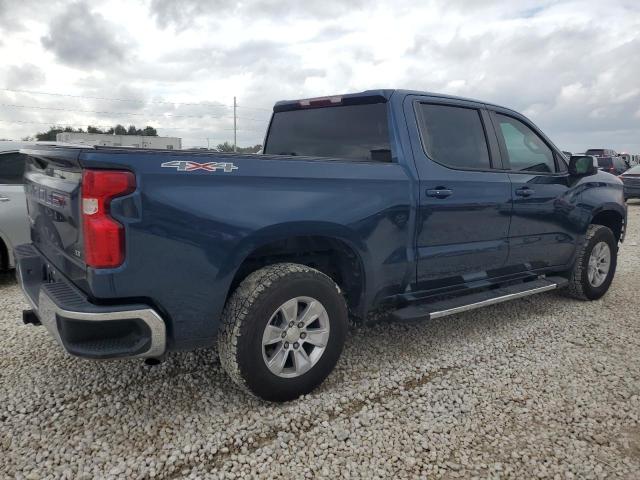 CHEVROLET SILVERADO 2019 blue  gas 1GCUYDEDXKZ326691 photo #4