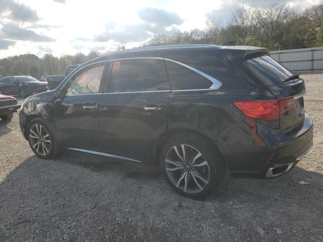 ACURA MDX ADVANC 2019 black  gas 5J8YD4H89KL011123 photo #3