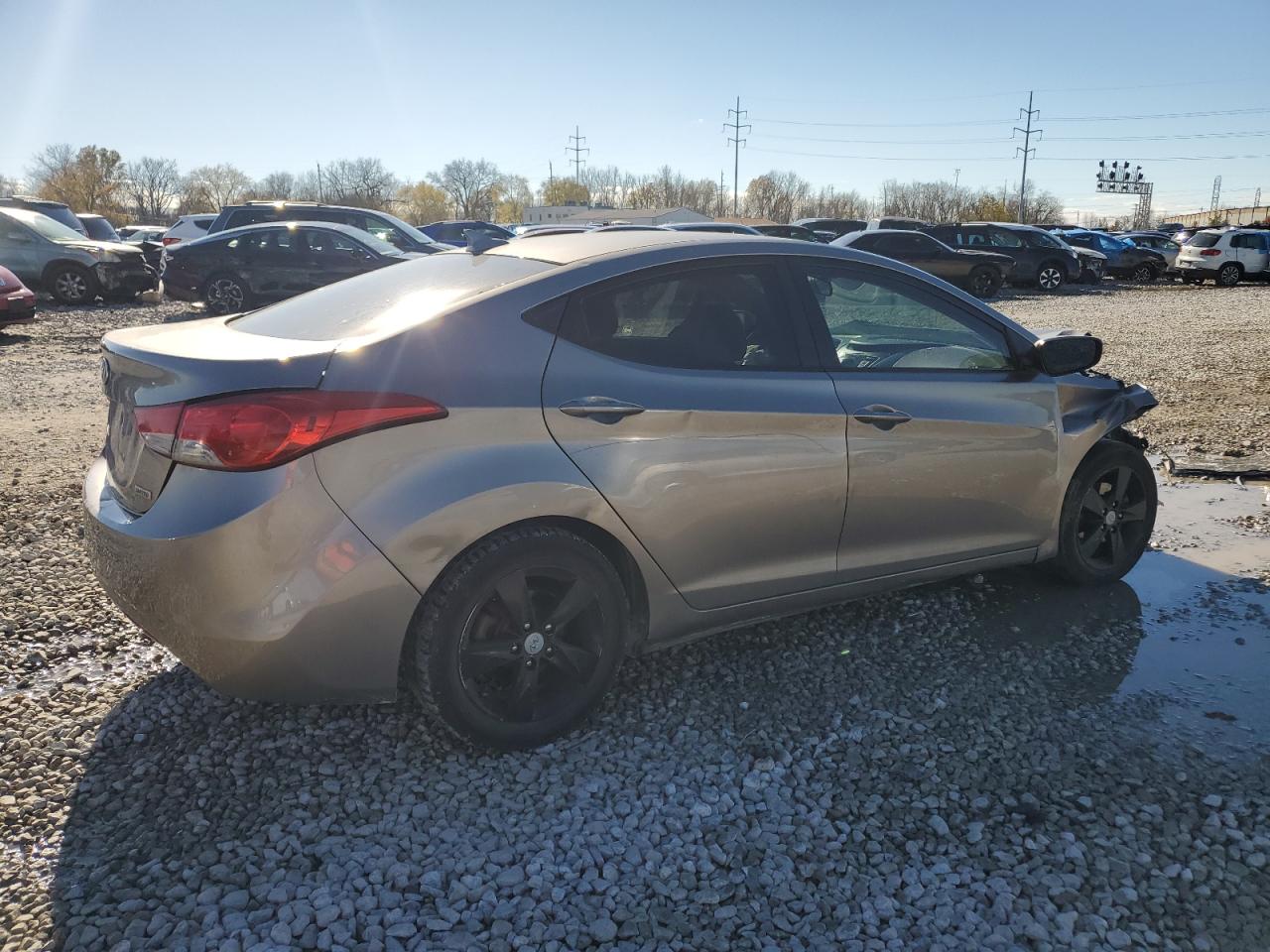 Lot #2991391984 2013 HYUNDAI ELANTRA GL