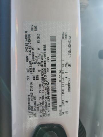 2021 FORD F150 SUPER - 1FTEW1CP9MKE88345