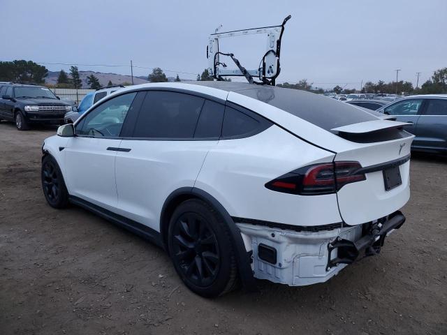 TESLA MODEL X 2022 white  electric 7SAXCBE63NF336994 photo #3