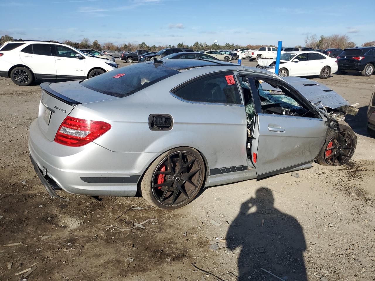 Lot #3028636917 2015 MERCEDES-BENZ C 63 AMG