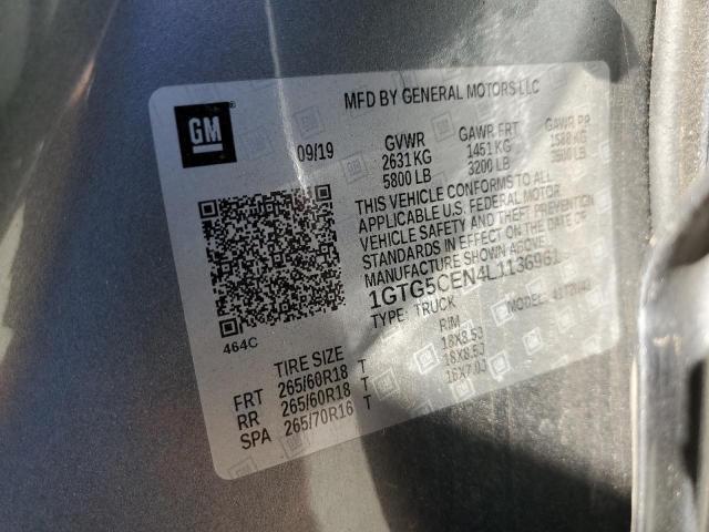 2020 GMC CANYON SLE - 1GTG5CEN4L1136961