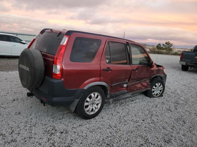 HONDA CR-V LX 2006 burgundy 4dr spor gas JHLRD78826C052948 photo #4