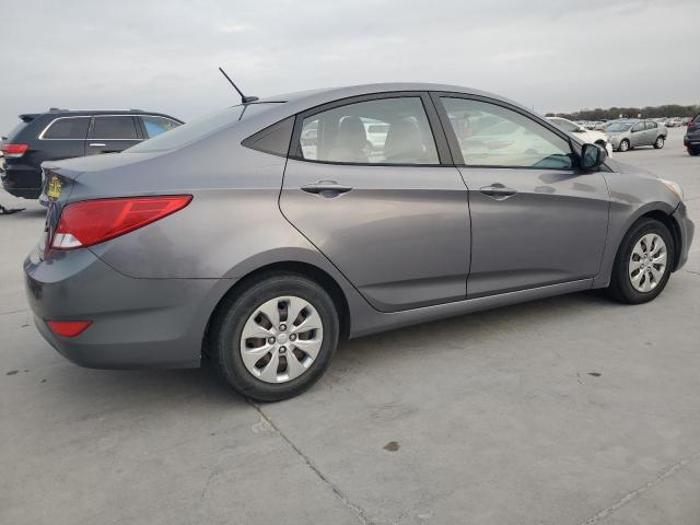 HYUNDAI ACCENT GLS 2015 gray  gas KMHCT4AE9FU886158 photo #4