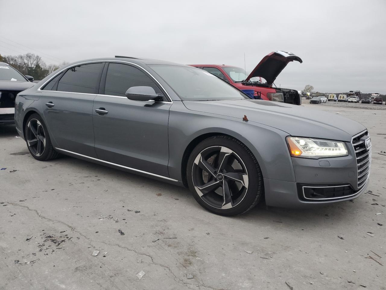 Lot #3027046795 2015 AUDI A8 L QUATT