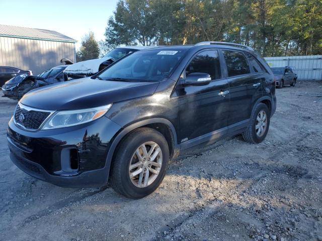 KIA SORENTO LX 2014 black 4dr spor gas 5XYKTCA62EG448844 photo #1