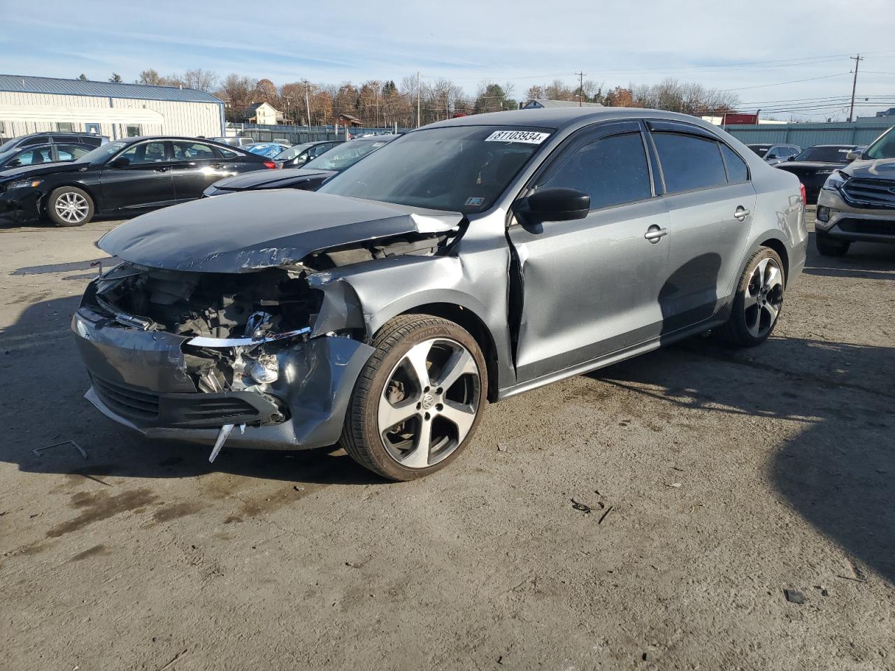 Lot #3030635143 2014 VOLKSWAGEN JETTA TDI