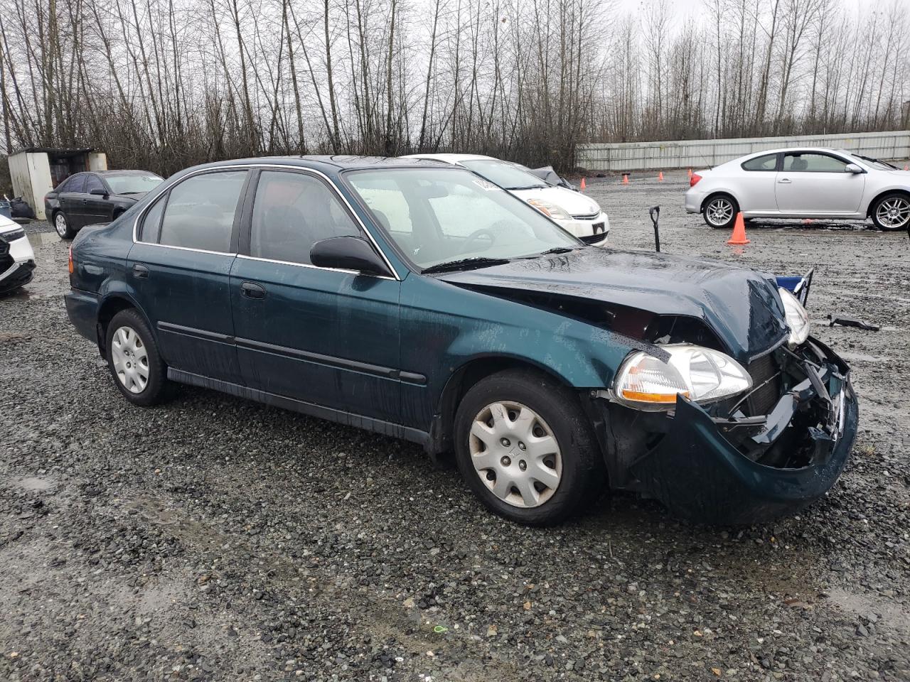 Lot #3030863501 1998 HONDA CIVIC LX