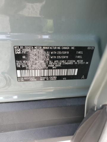 2023 TOYOTA RAV4 XLE P - 2T3C1RFV5PW261759
