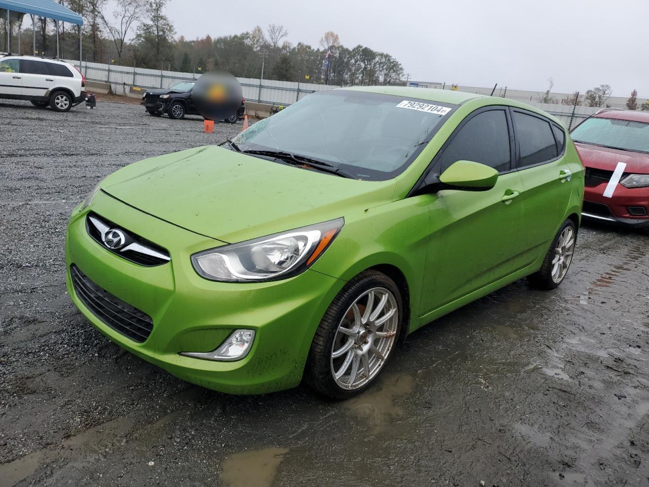 Lot #2972206171 2012 HYUNDAI ACCENT GLS