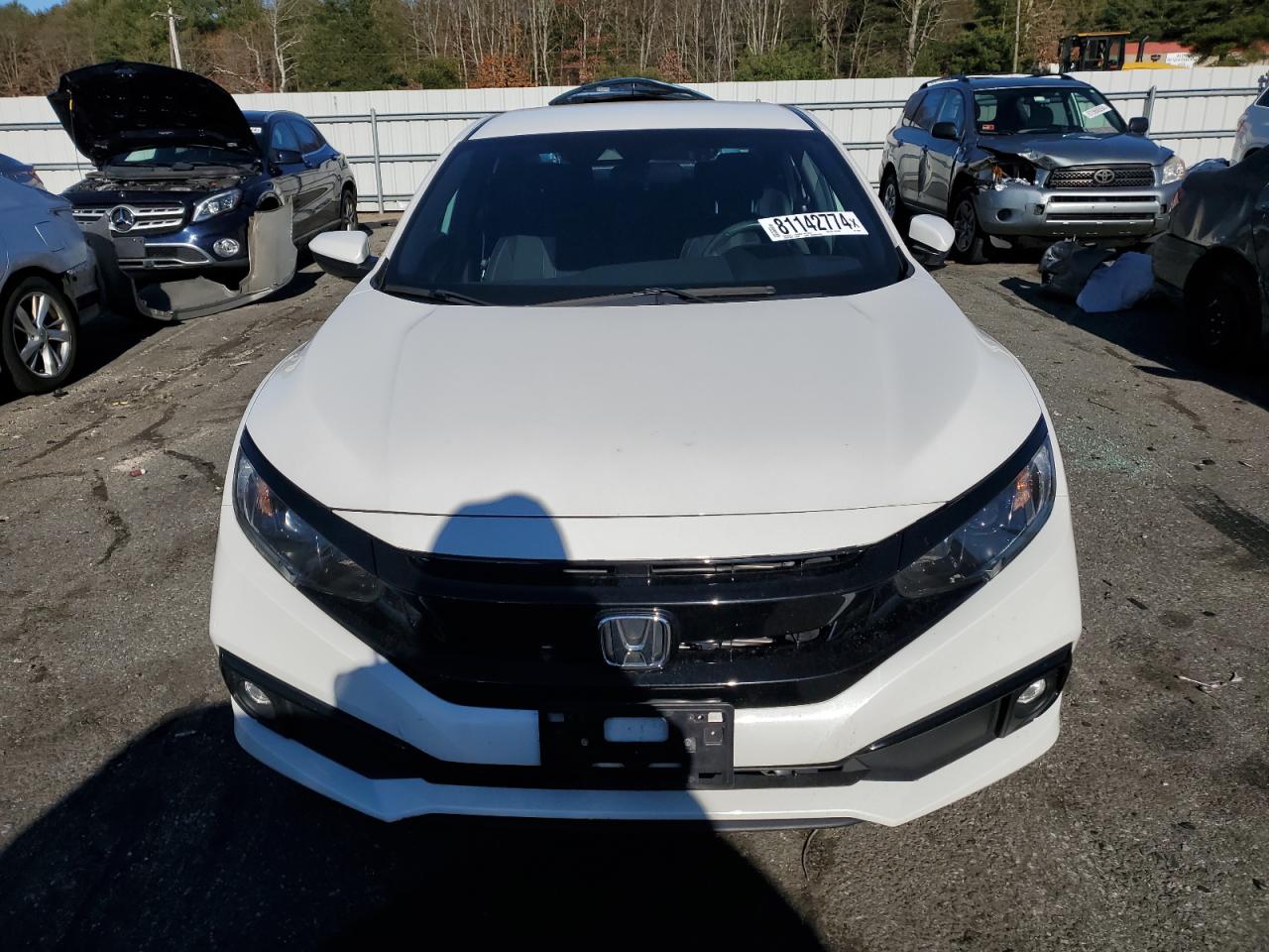 Lot #3034415108 2019 HONDA CIVIC SPOR