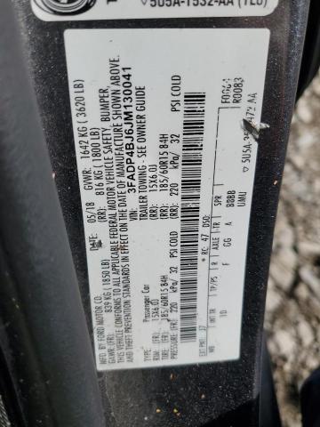 2018 FORD FIESTA SE - 3FADP4BJ6JM130041