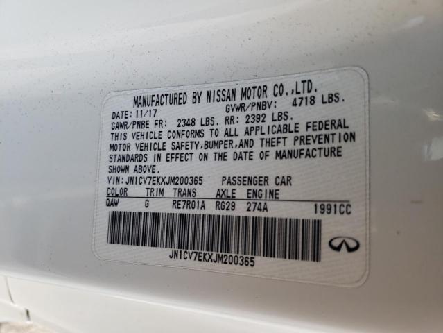 2018 INFINITI Q60 PURE JN1CV7EKXJM200365