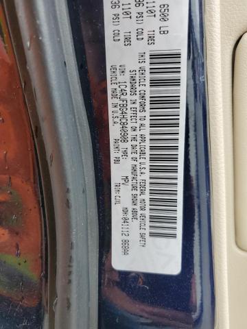 2017 JEEP GRAND CHER - 1C4RJFBG4HC840908