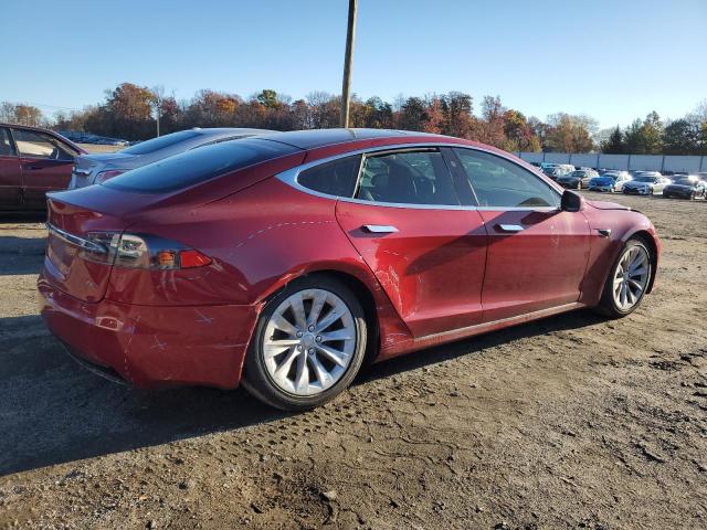 TESLA MODEL S 2017 red  electric 5YJSA1E27HF206449 photo #4