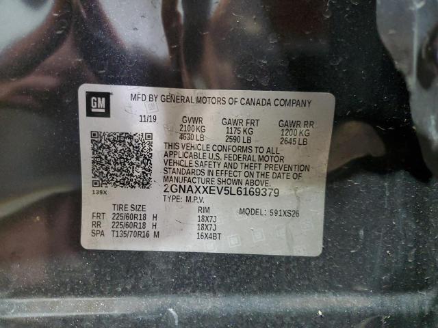 VIN 2GNAXXEV5L6169379 2020 CHEVROLET EQUINOX no.14