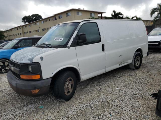 CHEVROLET EXPRESS G1 2004 white  gas 1GCEG15X341191359 photo #1