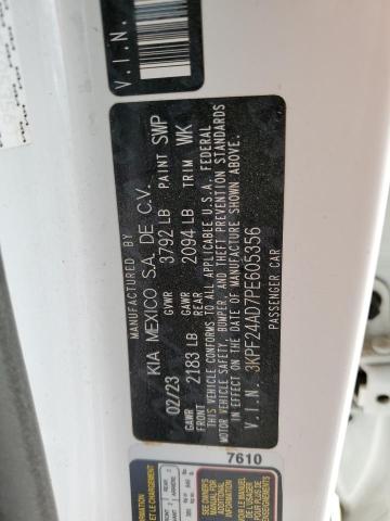 2023 KIA FORTE LX - 3KPF24AD7PE605356