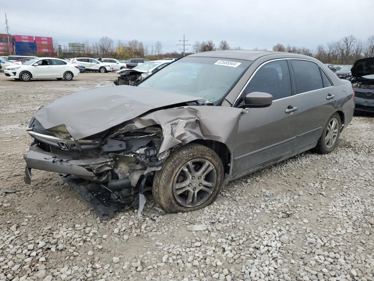 Lot #3034283149 2007 HONDA ACCORD EX