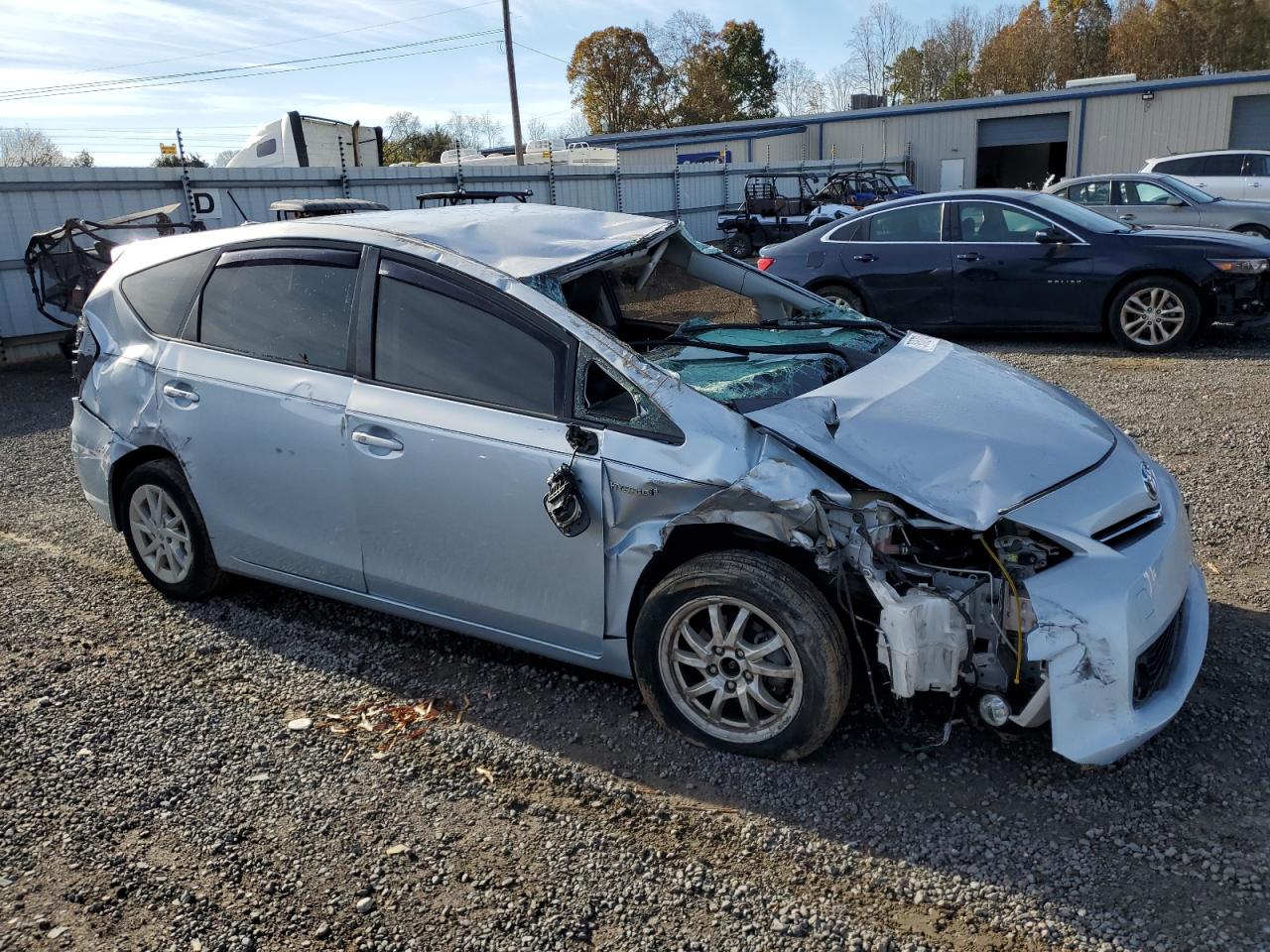 Lot #2974253373 2013 TOYOTA PRIUS V