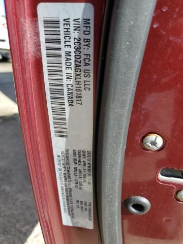 2020 DODGE CHALLENGER - 2C3CDZAGXLH161817