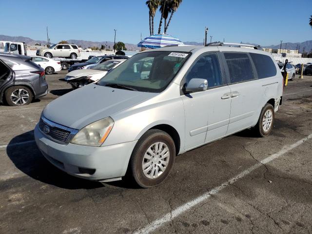 KIA SEDONA LX 2012 silver sports v gas KNDMG4C77C6443227 photo #1