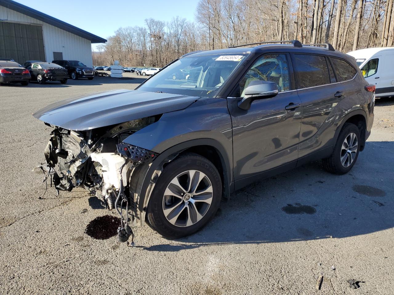 Lot #2998391503 2021 TOYOTA HIGHLANDER