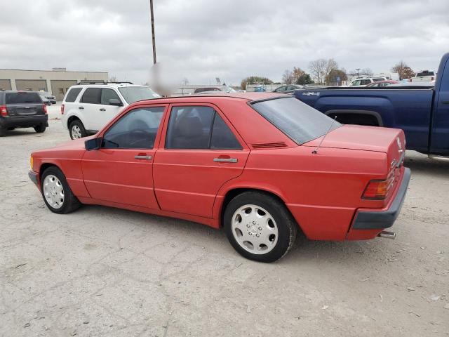 MERCEDES-BENZ 190 E 2.6 1989 red  gas WDBDA29D2KF564120 photo #3