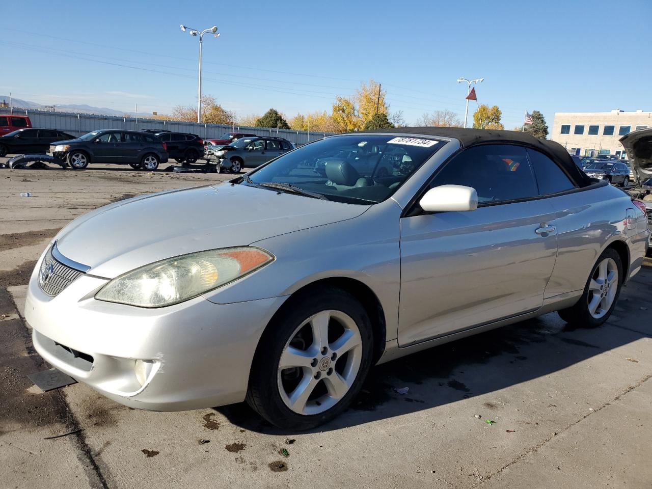 Lot #2955577543 2005 TOYOTA CAMRY SOLA