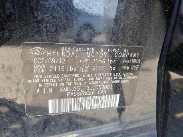 VIN KMHD35LE3DU053881 2013 HYUNDAI ELANTRA no.13