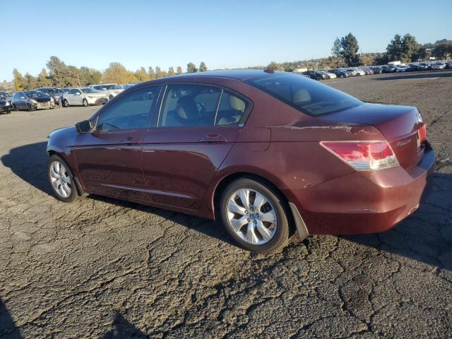 HONDA ACCORD EXL 2008 burgundy  gas 1HGCP26828A119113 photo #3