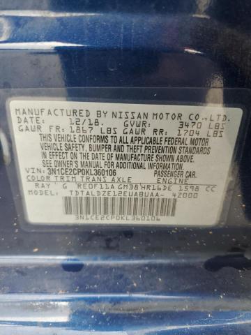 2019 NISSAN VERSA NOTE - 3N1CE2CP0KL360106