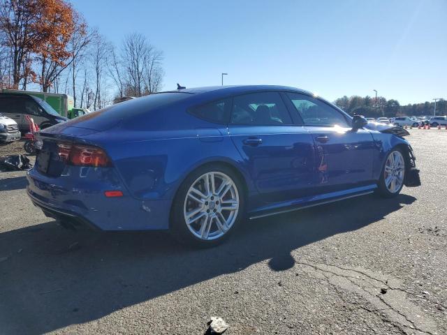 AUDI S7 PREMIUM 2017 blue  gas WAUWFAFC0HN017974 photo #4