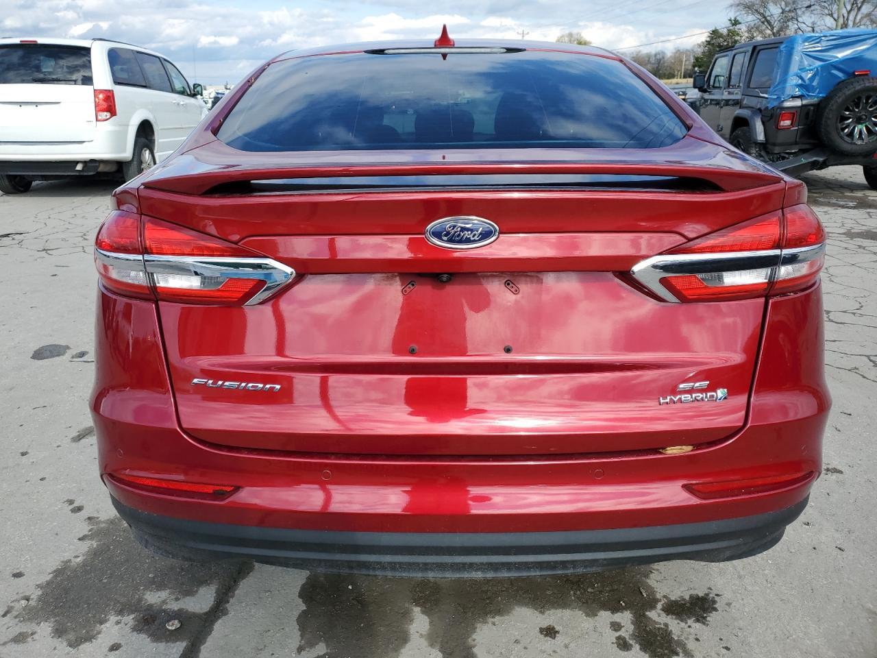 Lot #3027046807 2019 FORD FUSION SE