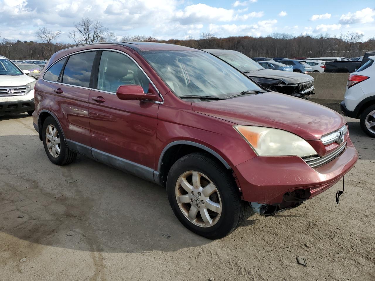 Lot #2974307500 2008 HONDA CR-V EXL