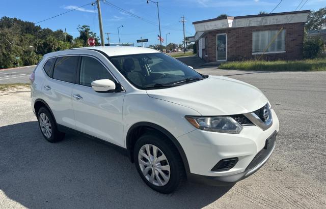 NISSAN ROGUE S 2015 white 4dr spor gas 5N1AT2MK0FC861071 photo #1