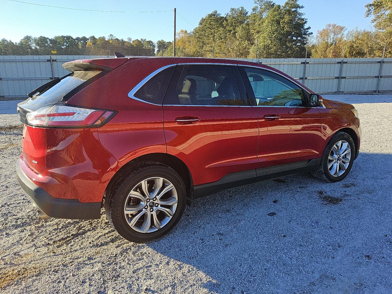 Lot #2991722051 2021 FORD EDGE TITAN